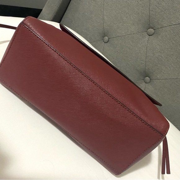 Kate Spade Burgundy Satchel - Picture 12 of 15